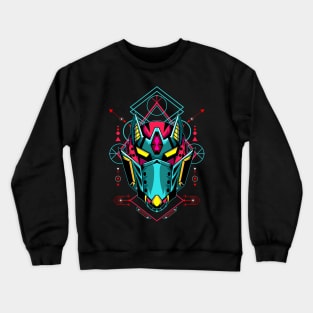 Cyber Mask Crewneck Sweatshirt